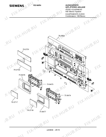 Схема №22 RS190R4 с изображением Интегрированный контур для звукотехники Siemens 00739659