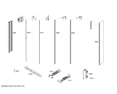 Схема №2 G7161X0 с изображением Крышка для холодильной камеры Bosch 00667605