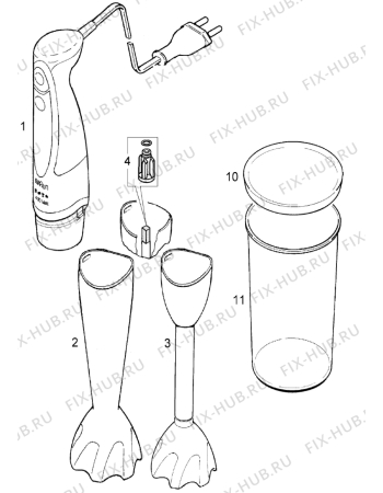 MINIPIMER BRAUN MQ 320 PASTA