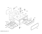 Схема №7 HB9TI51GB с изображением Панель управления для духового шкафа Bosch 00700536
