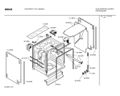 Схема №5 SGI5905 с изображением Передняя панель для электропосудомоечной машины Bosch 00357914