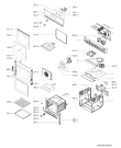 Схема №1 AKZ 214/IX с изображением Панель для духового шкафа Whirlpool 481245249716