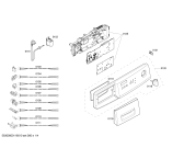 Схема №3 WAE20260AU с изображением Панель управления для стиральной машины Bosch 00661787
