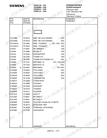 Схема №13 FS301V6 с изображением Инструкция по эксплуатации для жк-телевизора Siemens 00531252