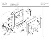 Схема №6 SL59490EU с изображением Вкладыш в панель для посудомоечной машины Siemens 00299010