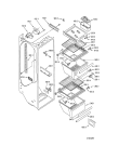 Схема №8 ARZ 710/W с изображением Затычка для холодильника Whirlpool 481246228409