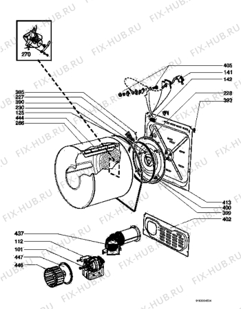 Взрыв-схема комплектующей Tricity Bendix BTD600-020453715000 - Схема узла Section 2