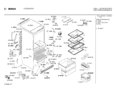 Схема №3 KGE2613CH с изображением Испаритель для холодильника Bosch 00206951