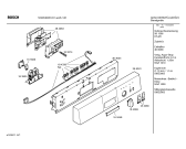 Схема №5 SGS6382EU с изображением Панель управления для посудомоечной машины Bosch 00366941