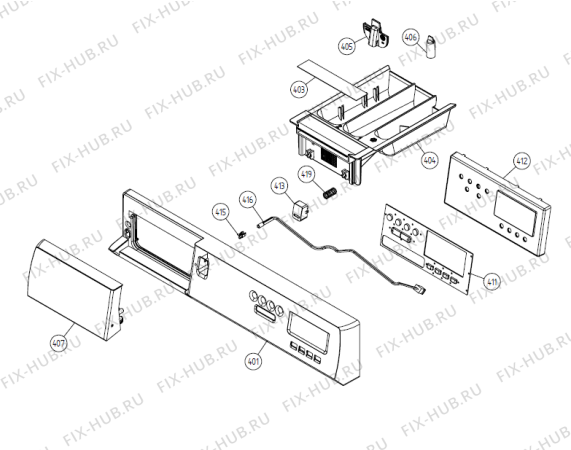 Взрыв-схема стиральной машины Gorenje PW5 valve no door BE   -Stainless (900003551, WMC55BE) - Схема узла 04