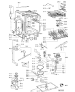 Схема №1 ADP 7868 BL с изображением Регулятор для посудомойки Whirlpool 481241029387