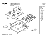 Схема №2 T-33061 с изображением Столешница для плиты (духовки) Bosch 00236107