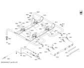 Схема №6 HGA243255M с изображением Панель управления для плиты (духовки) Bosch 00700534