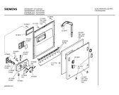 Схема №6 SL64630GB с изображением Внешняя дверь для посудомойки Siemens 00214638