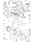 Схема №1 AWM 372/A с изображением Обшивка для стиральной машины Whirlpool 481245210247
