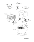 Схема №2 MWK2211XHA (F087578) с изображением Клавиша Indesit C00309910