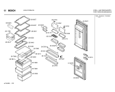 Схема №3 KGV7270NL с изображением Выдвижной ящик для холодильной камеры Bosch 00287809