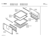 Схема №5 HBN212A с изображением Панель управления для плиты (духовки) Bosch 00296970