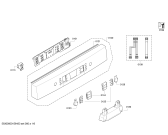 Схема №6 SMU58M22SK с изображением Передняя панель для посудомойки Bosch 00704926