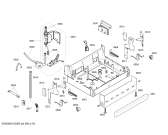 Схема №6 SE26T870EU с изображением Панель для посудомойки Bosch 00666142