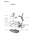 Схема №1 DZ5987U5 с изображением Рукоятка для утюга (парогенератора) Rowenta RS-DZ0268