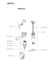 Схема №3 FNB247(0) с изображением Труба для кофеварки (кофемашины) Krups MS-0926745