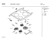 Схема №4 HS33226SK с изображением Планка для плиты (духовки) Bosch 00361694