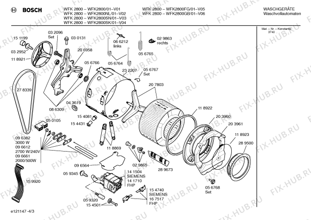 Схема №2 WFK2450EU WFK2450 с изображением Модуль управления для стиралки Bosch 00295278
