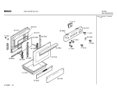 Схема №5 HSF142CRF с изображением Панель для плиты (духовки) Bosch 00356723