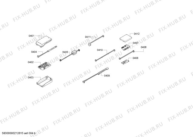 Схема №3 DRC97AQ50 с изображением Разделительная стенка для вентиляции Bosch 11028244