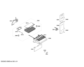 Схема №2 K5870X3 с изображением Дверь для холодильной камеры Bosch 00247444