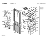 Схема №4 KG44U98IE с изображением Вкладыш в панель для холодильника Siemens 00359259