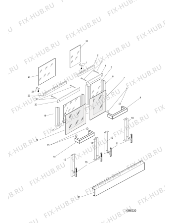 Схема №3 CPDO902XNLHA (F050087) с изображением Другое для электропечи Indesit C00140808