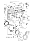 Схема №1 AWV 437 с изображением Декоративная панель для стиралки Whirlpool 481245212381