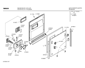 Схема №5 SGI43A16EU с изображением Вкладыш в панель для посудомойки Bosch 00367182