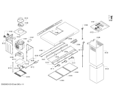 Схема №1 D77S34N0GB с изображением Вентиляционный канал для вытяжки Bosch 00671172