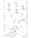 Схема №1 AKM 404/NB/01 с изображением Шланг для духового шкафа Whirlpool 481010513347