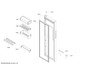 Схема №6 KAN92SC68C с изображением Наклейка для холодильной камеры Bosch 10007482