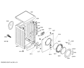 Схема №4 WAE2446SGB с изображением Панель управления для стиральной машины Bosch 00664240