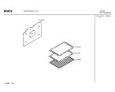 Схема №5 HSW142BEU с изображением Панель для плиты (духовки) Bosch 00357559