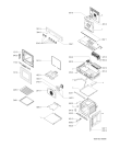 Схема №1 AKL 852 NB с изображением Обшивка для плиты (духовки) Whirlpool 481245248591