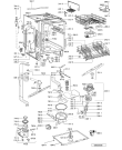 Схема №2 GSFH 1780 WS с изображением Панель для посудомоечной машины Whirlpool 481245373723