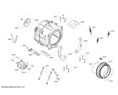 Схема №5 WAK2016DIN, TangleFree с изображением Рама люка для стиральной машины Bosch 11003841