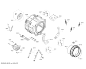 Схема №5 WM12P260HK Siemens iQ500 с изображением Ручка для стиралки Siemens 00751770