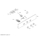 Схема №4 HB311E0J с изображением Панель управления для электропечи Siemens 00702340
