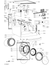 Схема №2 AWOE 9122 с изображением Блок управления для стиралки Whirlpool 481010559428