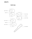 Схема №3 F5097020(P) с изображением Вставка (терка), диск, насадка Krups MS-5775305