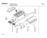 Схема №4 CH14610 Combi therm с изображением Панель управления для плиты (духовки) Bosch 00354483