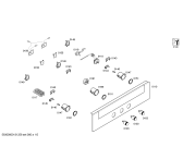 Схема №5 4HT425B с изображением Блок подключения для плиты (духовки) Bosch 00605941