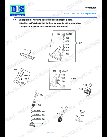 Схема №3 EVT 500 BLU&GRIGIO с изображением Кнопка (ручка регулировки) для мини-пылесоса DELONGHI 5991114300
